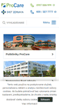 Mobile Screenshot of procare.sk